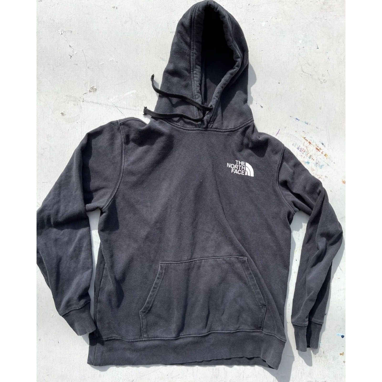 The North Face The North Face Hoodie Black Logo M Pocket Outdoor Cotton Camp Hike College Mens Hooded Pullover Regular Fit Spring Fall Winter Size US M / EU 48-50 / 2 - 2 Thumbnail