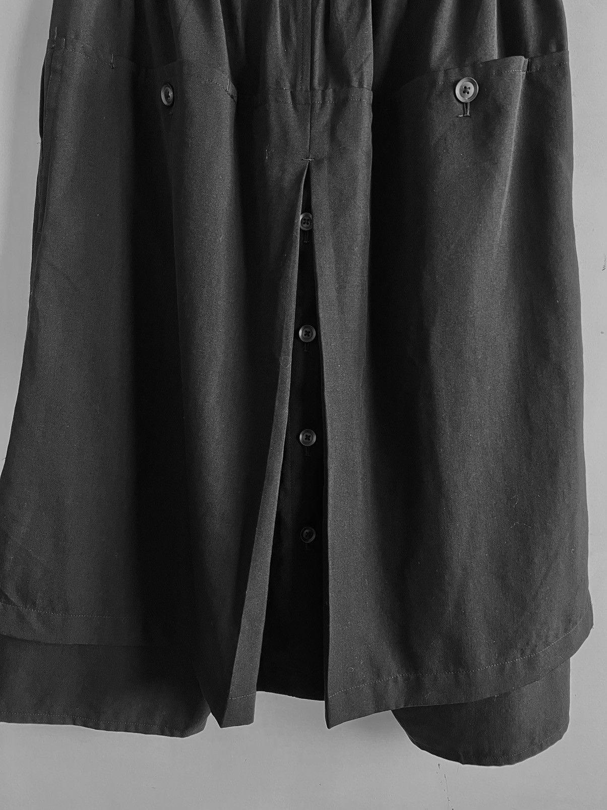 Yohji Yamamoto Yohji Yamamoto Pour Homme AW20 - W/Gabardine Wrap Pants Size US 30 / EU 46 - 6 Thumbnail