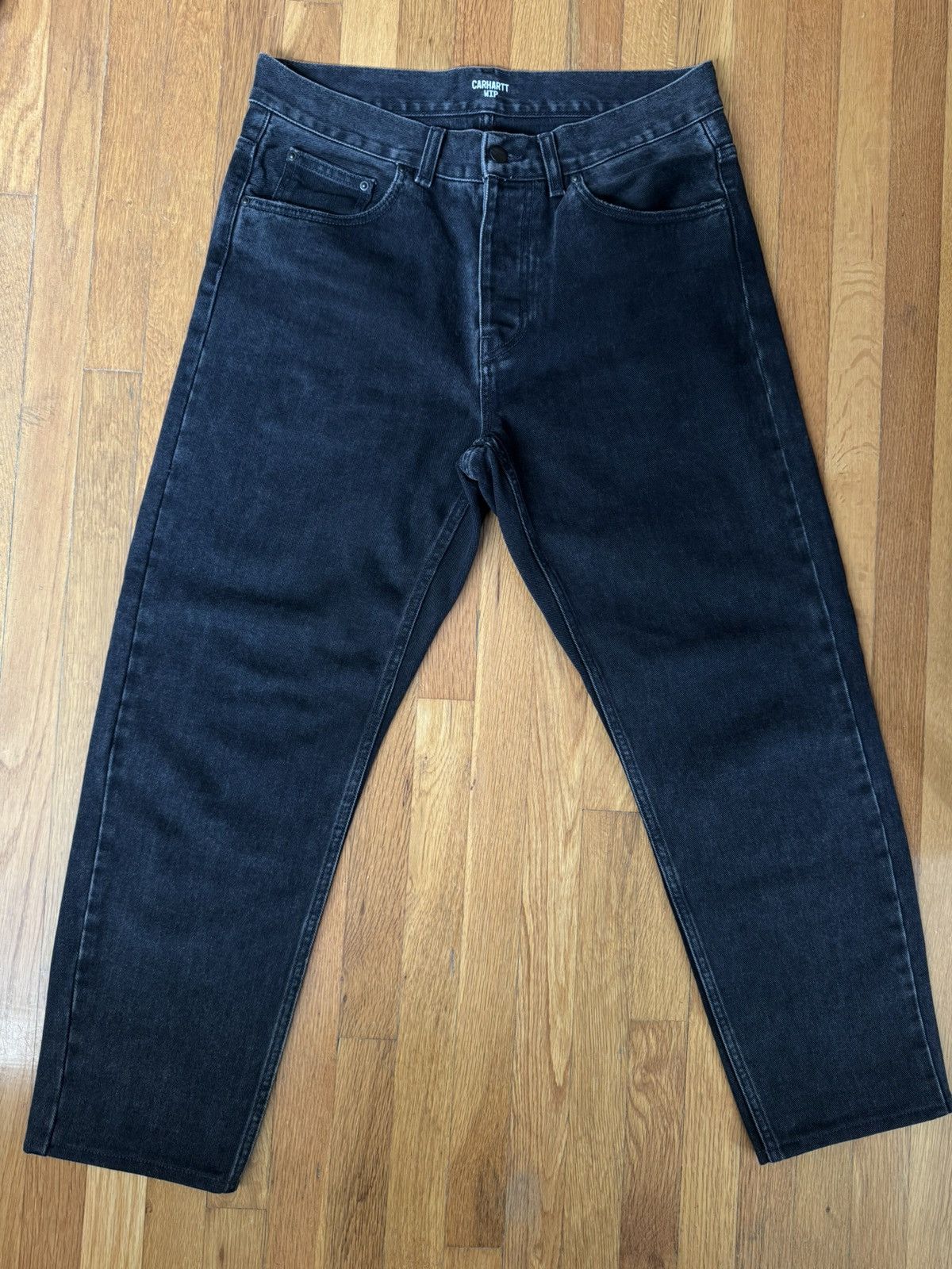 Carhartt Wip Carhartt WIP Newel Pant - 30x27.5 Black Washed Size US 30 / EU 46 - 1 Thumbnail