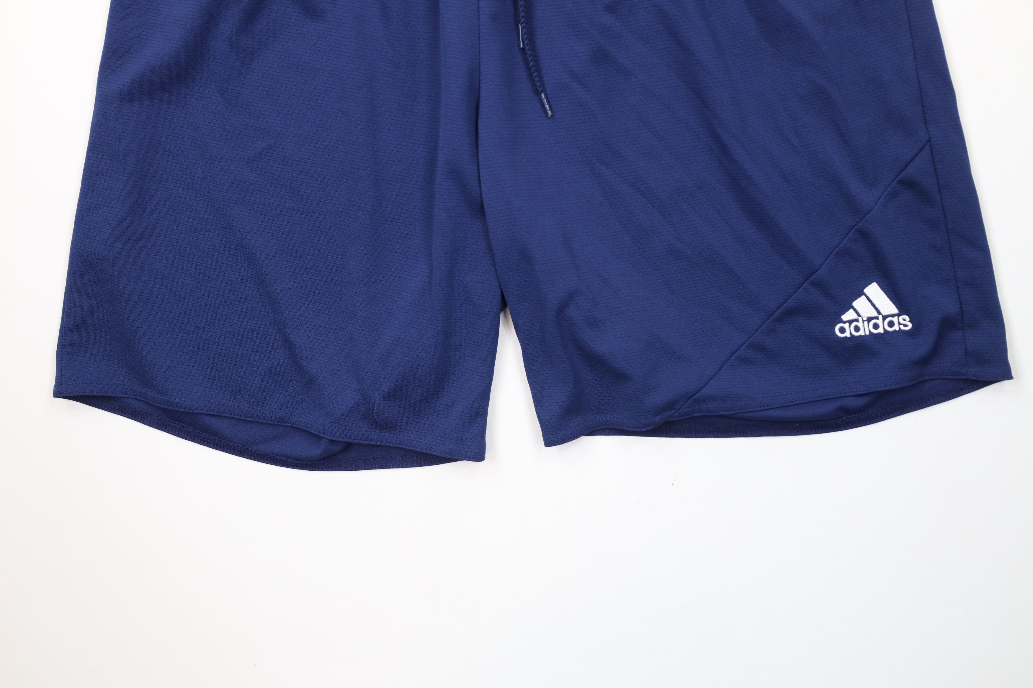 Adidas × Vintage Vintage Y2K Adidas Running Jogging Soccer Shorts Navy Blue Size US 36 / EU 52 - 4 Thumbnail