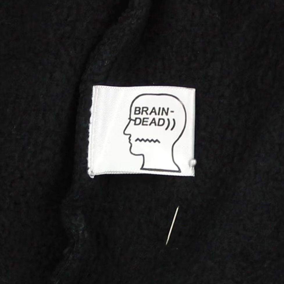 Brain Dead Brain Dead Terminator Muggin Sweatpants, Black XL Men's Tapered Stretch Joggers Size US 36 / EU 52 - 4 Thumbnail