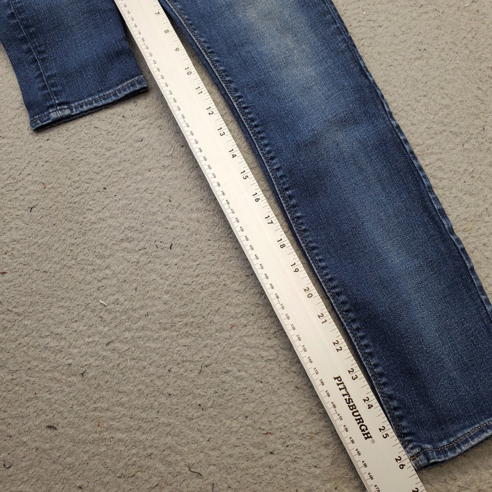 Lucky Brand Lucky Brand Jeans Women 2 Denim Slim Stretch 5-Pocket Blue 28 Inseam 26.5 Inseam Vintage: No Size 2 Size 26" / US 2 / IT 38 - 4 Thumbnail