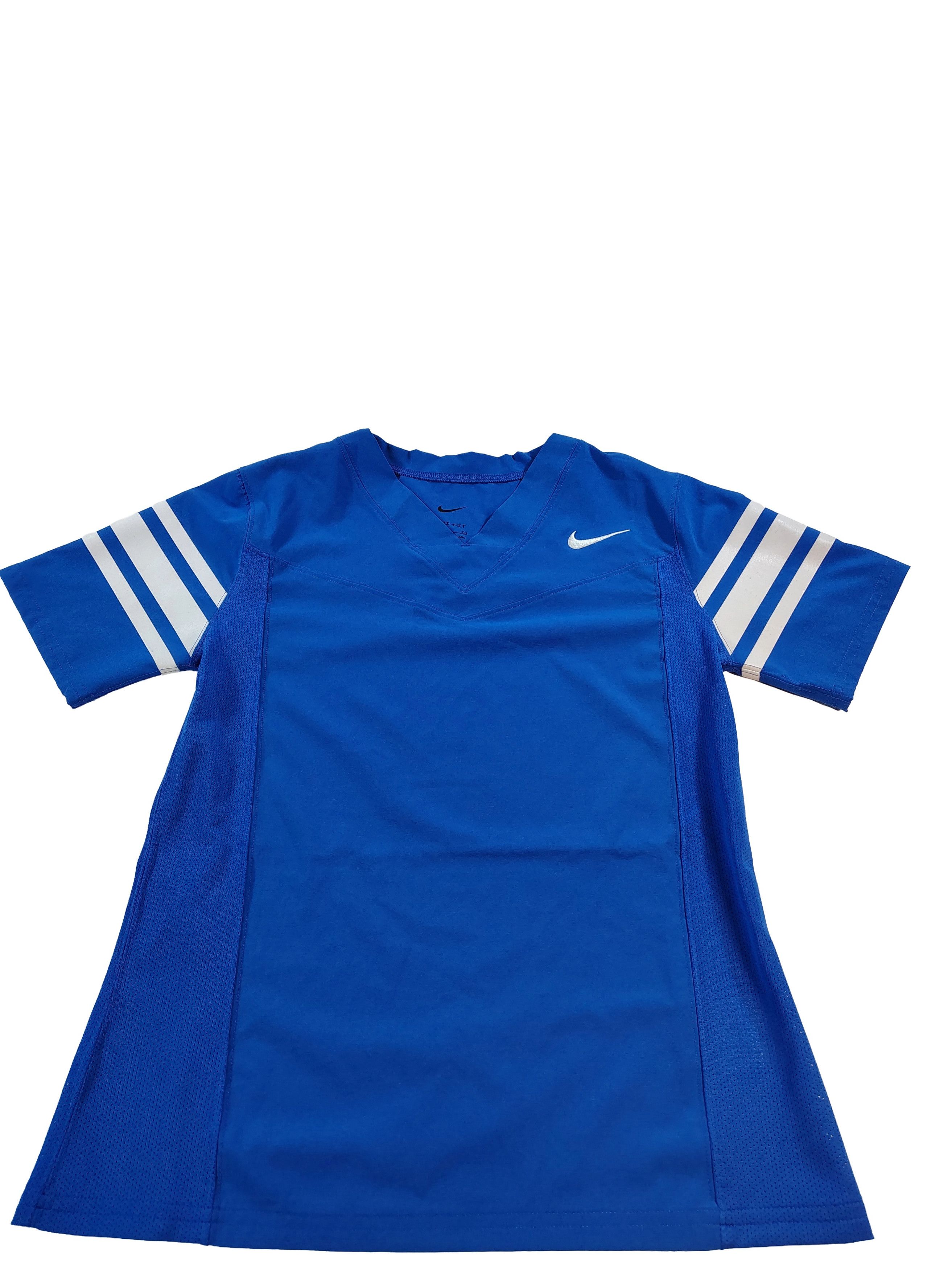 Nike Men's Light Blue & White Striped Nike Dri-Fit Shirt Size US S / EU 44-46 / 1 - 1 Thumbnail