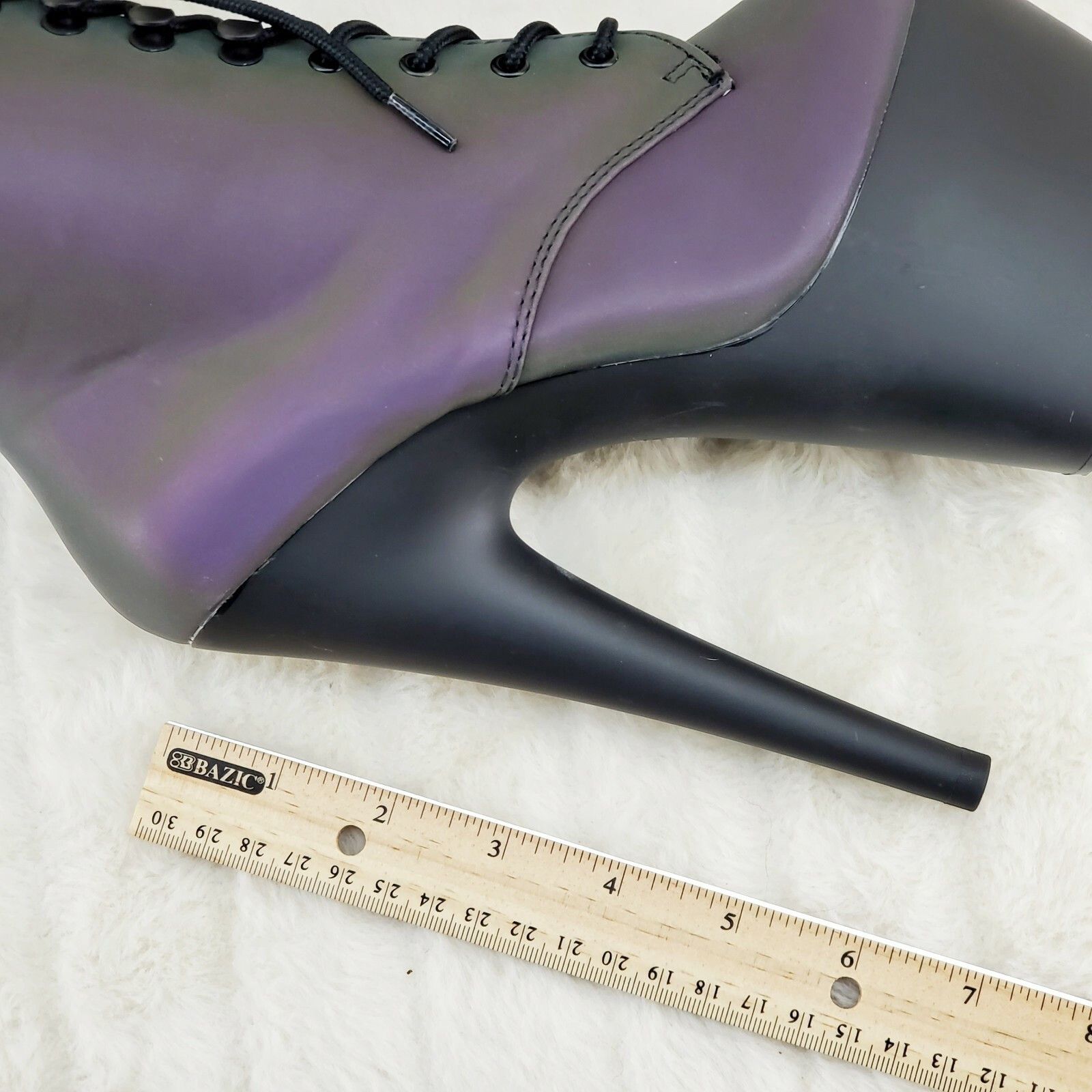 Other Adore 1020REFL Reflective Upper Platform 7" High Heel Ankle Size US 9 / IT 39 - 9 Thumbnail