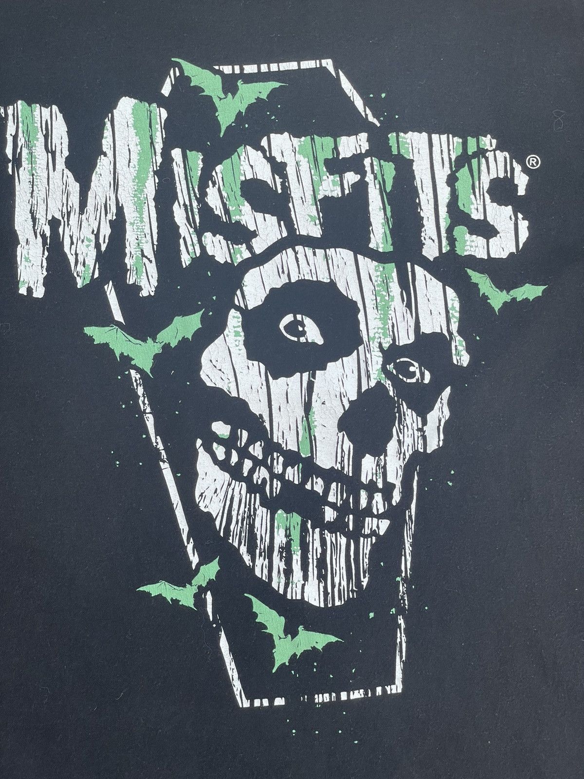 Band Tees The Misfits “Big Skull Coffin” Travis Scott Size US L / EU 52-54 / 3 - 4 Thumbnail