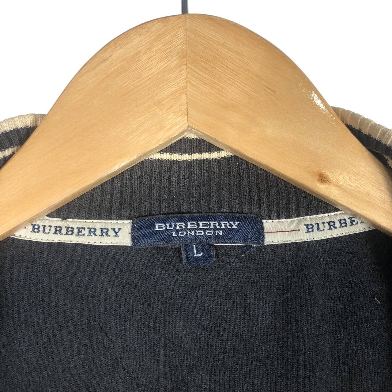 Burberry Vintage Burberry Zipper Sweatshirt Size US L / EU 52-54 / 3 - 10 Thumbnail