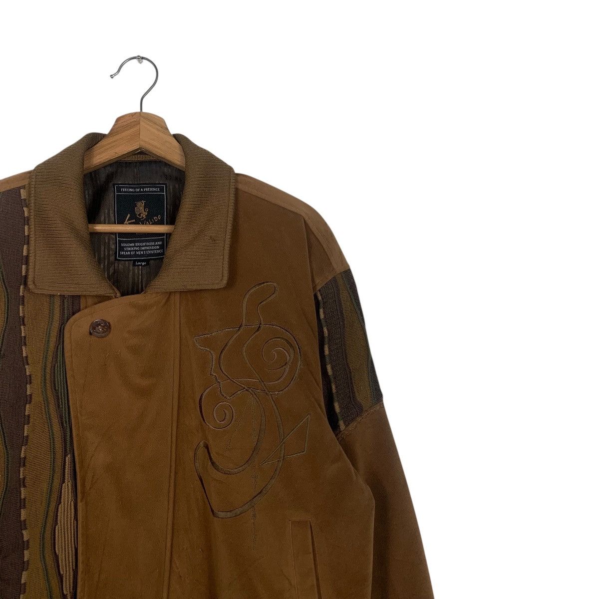 Japanese Brand KEN VALIDO Nice Design Casual Bomber Jacket #1795-C15 Size US L / EU 52-54 / 3 - 5 Thumbnail