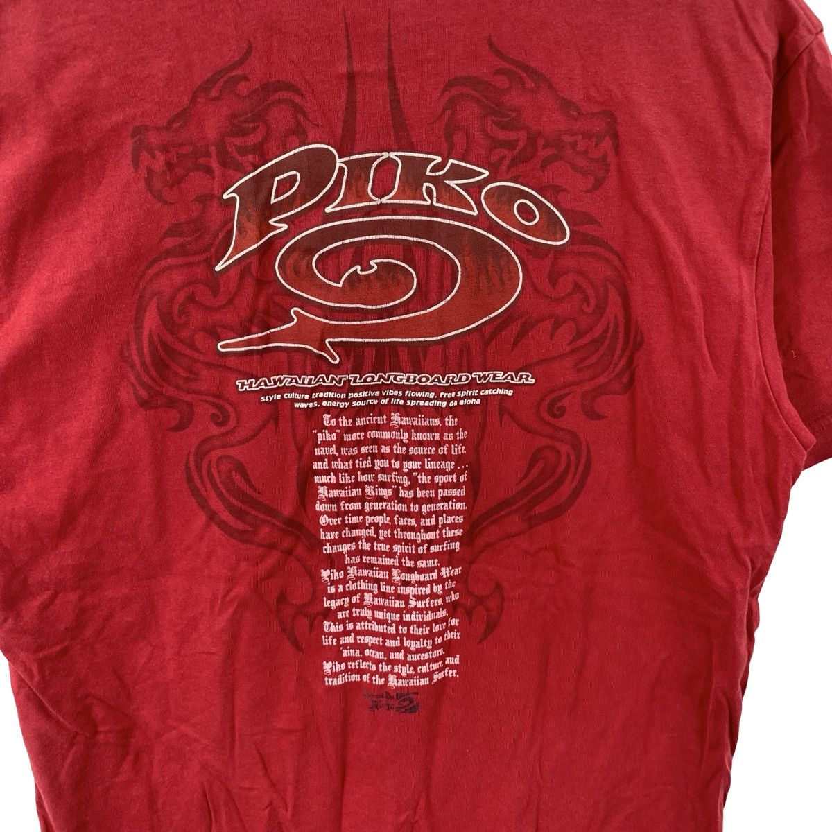 Vintage Vintage PIKO T SHIRT SMALL Logo Spellout – Minimal Surf Size US M / EU 48-50 / 2 - 8 Thumbnail