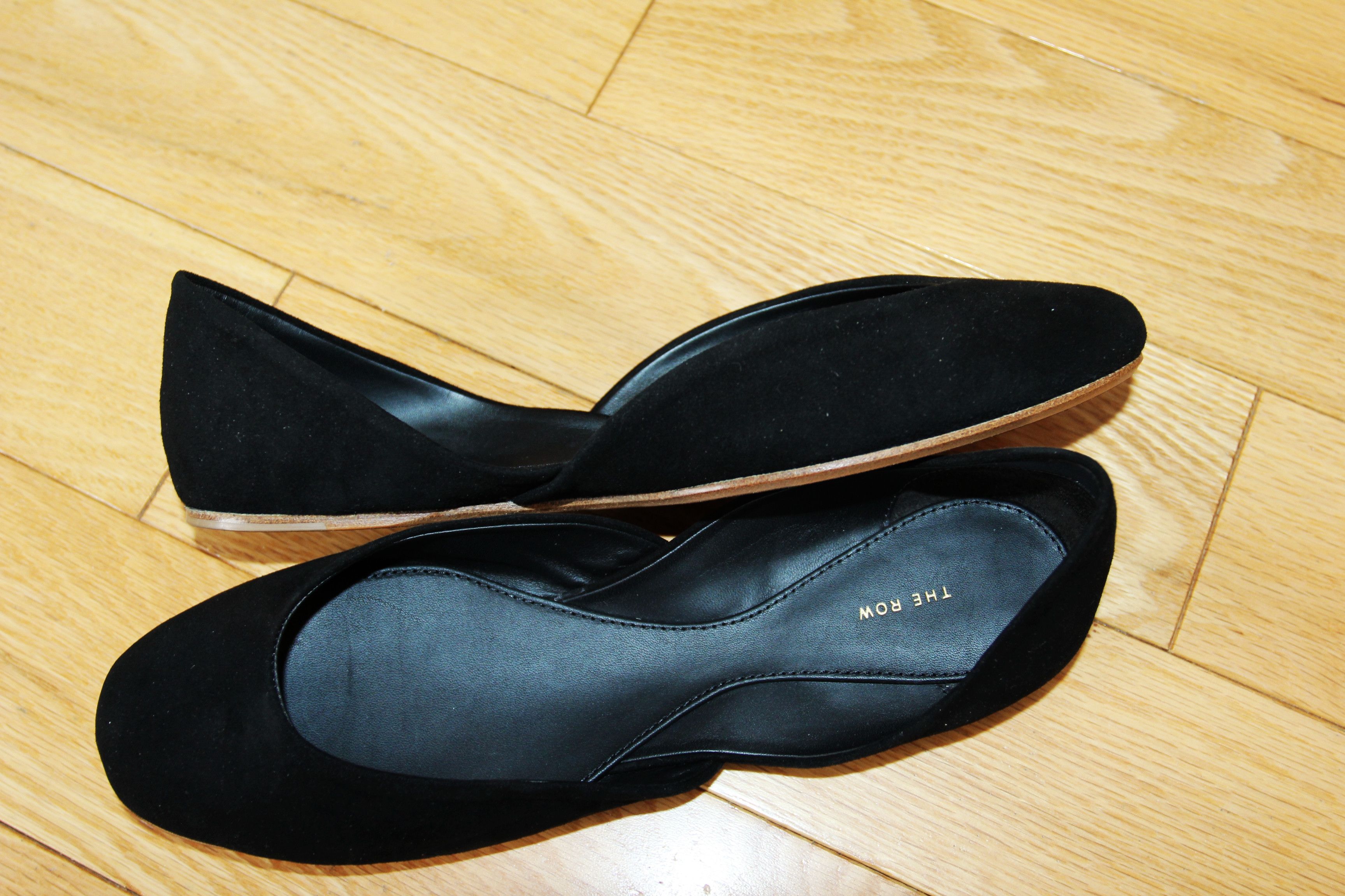 The Row BNWT AW24 THE ROW GEMMA SUEDE BALLET FLATS 37 Size US 7 / IT 37 - 3 Thumbnail