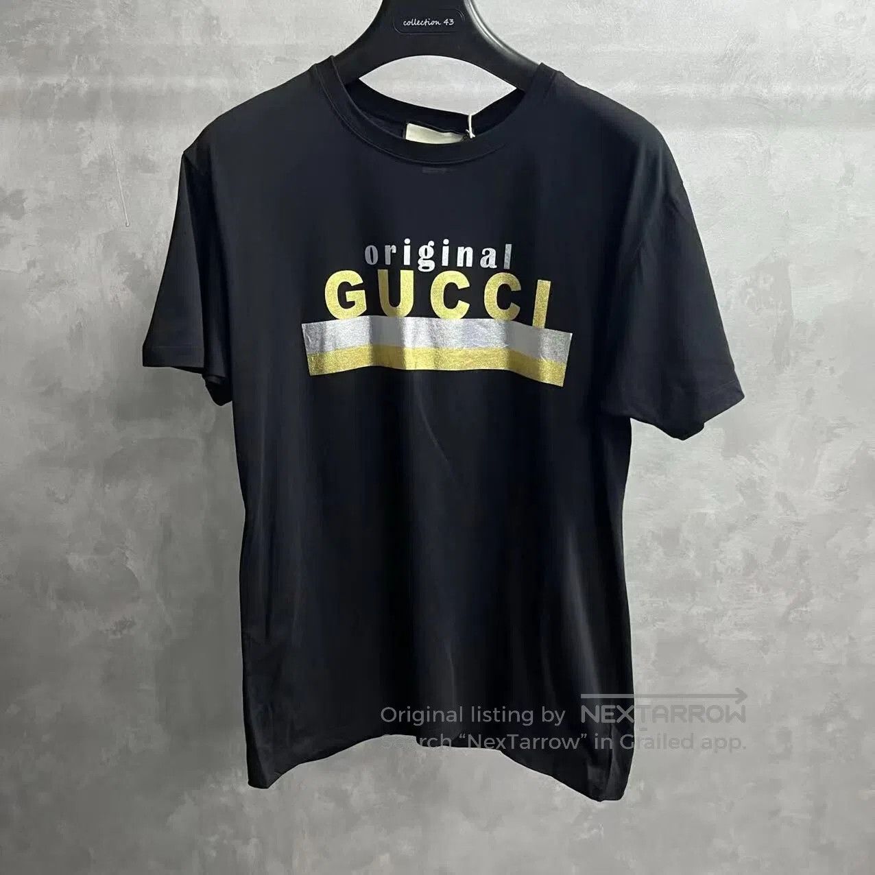 Gucci Guicci Letter logo printed round-necked short-sleeved swea Size US S / EU 44-46 / 1 - 1 Thumbnail