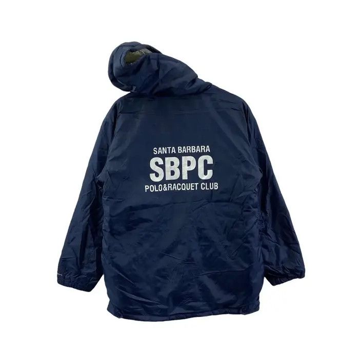 Vintage Vtg 90’ SANTA BARBARA CLUB Polo & Racquet Jacket Hoodie Size US L / EU 52-54 / 3 - 4 Thumbnail