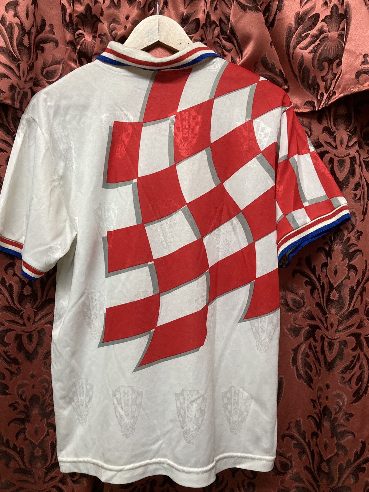 Lotto Sport Croatia lotto 98 world cup rare jersey Size US M / EU 48-50 / 2 - 13 Thumbnail