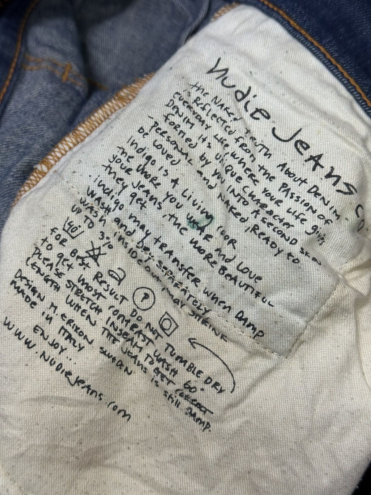 Kapital Distress Nudie Skinny Jeans . Size US 30 / EU 46 - 13 Thumbnail