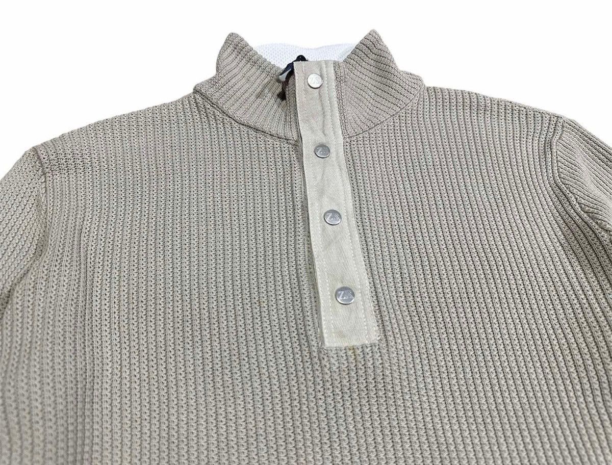 Designer × Ermenegildo Zegna 🔥Vintage Zegna Sport Ribbed Knit Double Layer Polo Ls Shirt Size US M / EU 48-50 / 2 - 4 Thumbnail