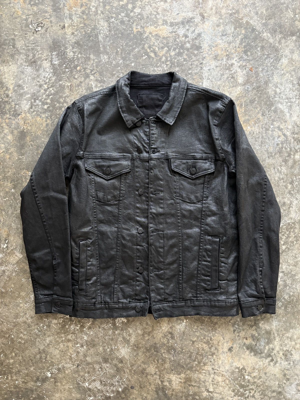 Other Sheikh Esther Heavy Waxed Trucker Jacket Size US M / EU 48-50 / 2 - 1 Thumbnail