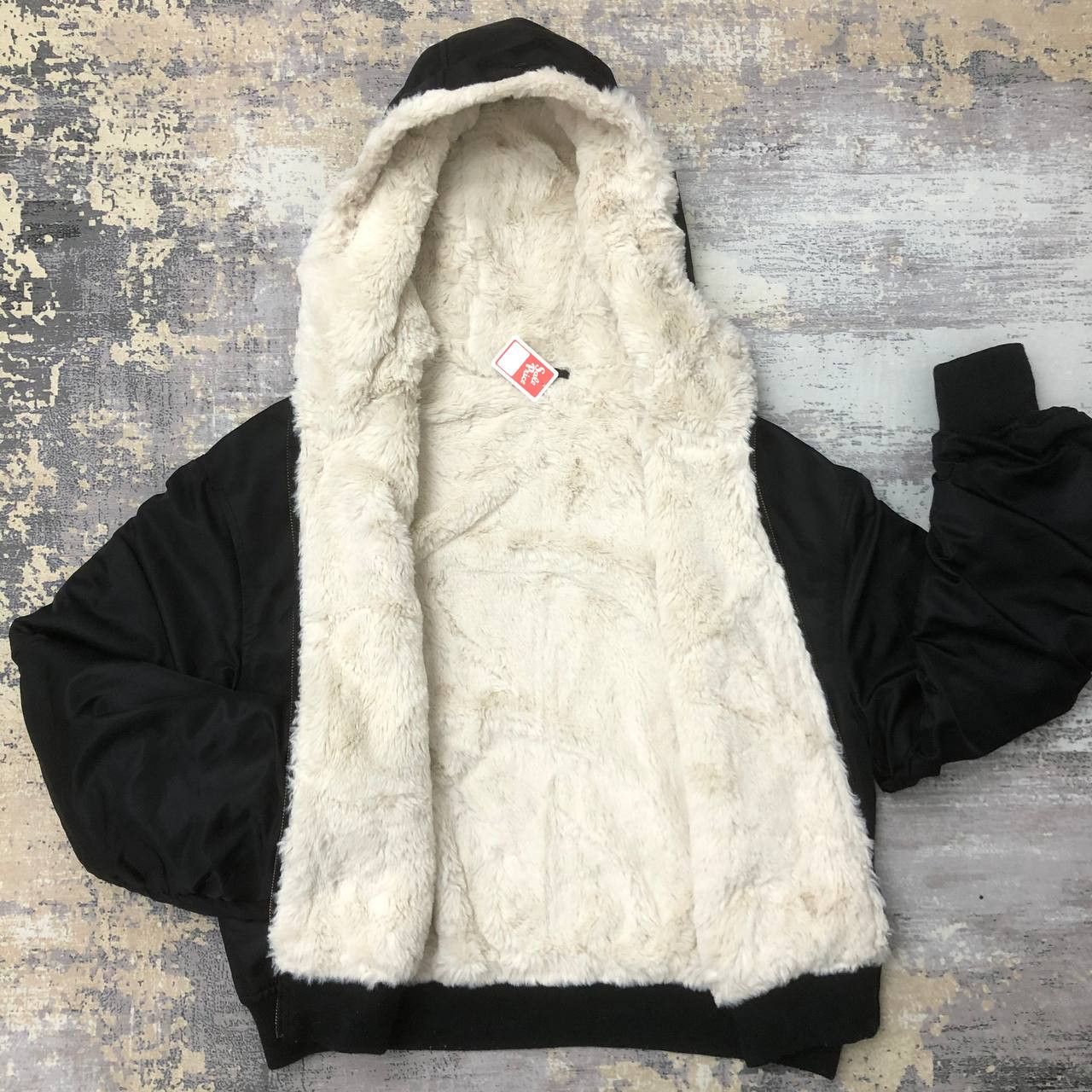 GU Y73. JAPAN GU SHERPA BOMBER JACKET Size US L / EU 52-54 / 3 - 4 Thumbnail