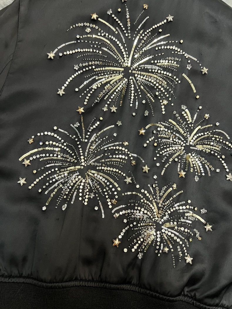 Saint Laurent Paris Saint Laurent Paris 15 Spring/Summer Back Crystal Beaded Fi Size M / US 6-8 / IT 42-44 - 4 Thumbnail