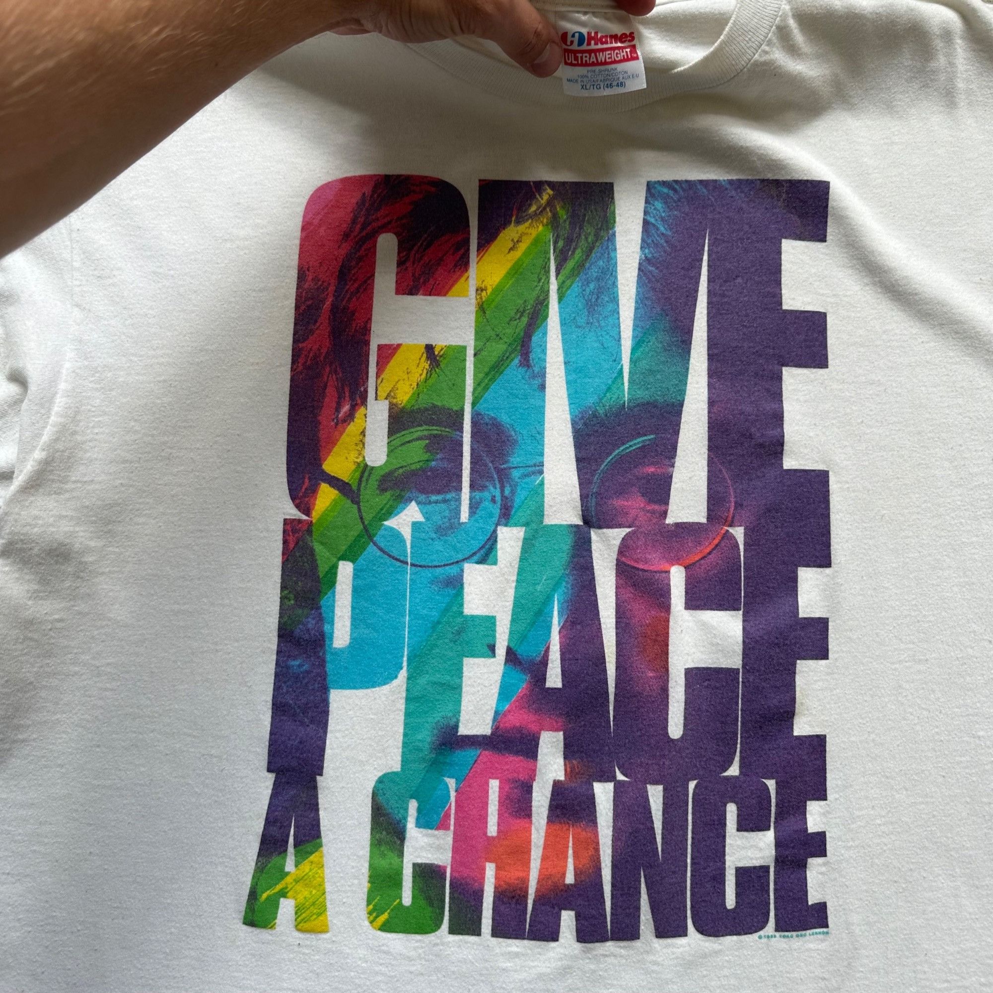 Band Tees × John Lennon × Vintage Vintage 1992 John Lennon