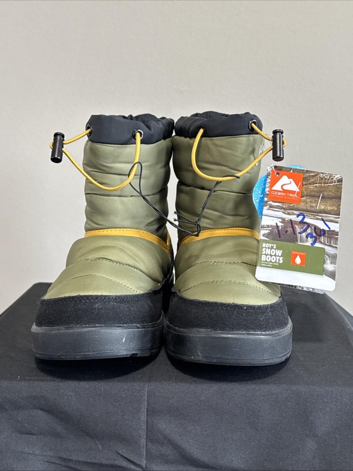 Other Ozark Trail Boys Sz 2 Tall Winter/Snow Boots Green NEW (361) Size US 5 / EU 37 - 3 Thumbnail
