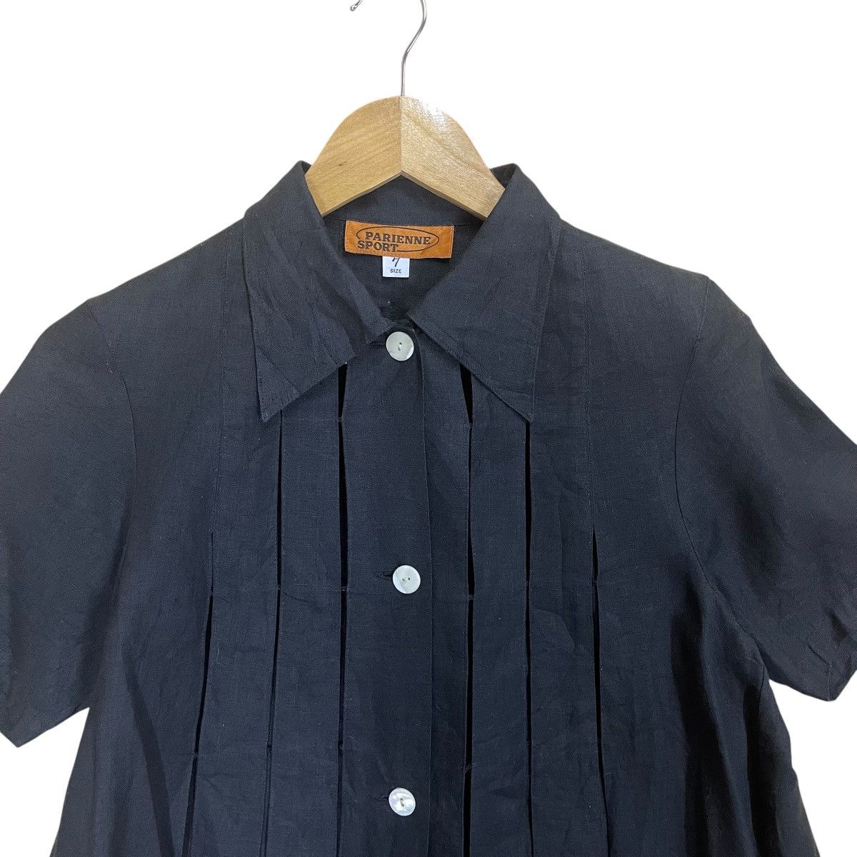 Japanese Brand Vintage 90s Parienne Sport Button Shirts Size M / US 6-8 / IT 42-44 - 4 Thumbnail