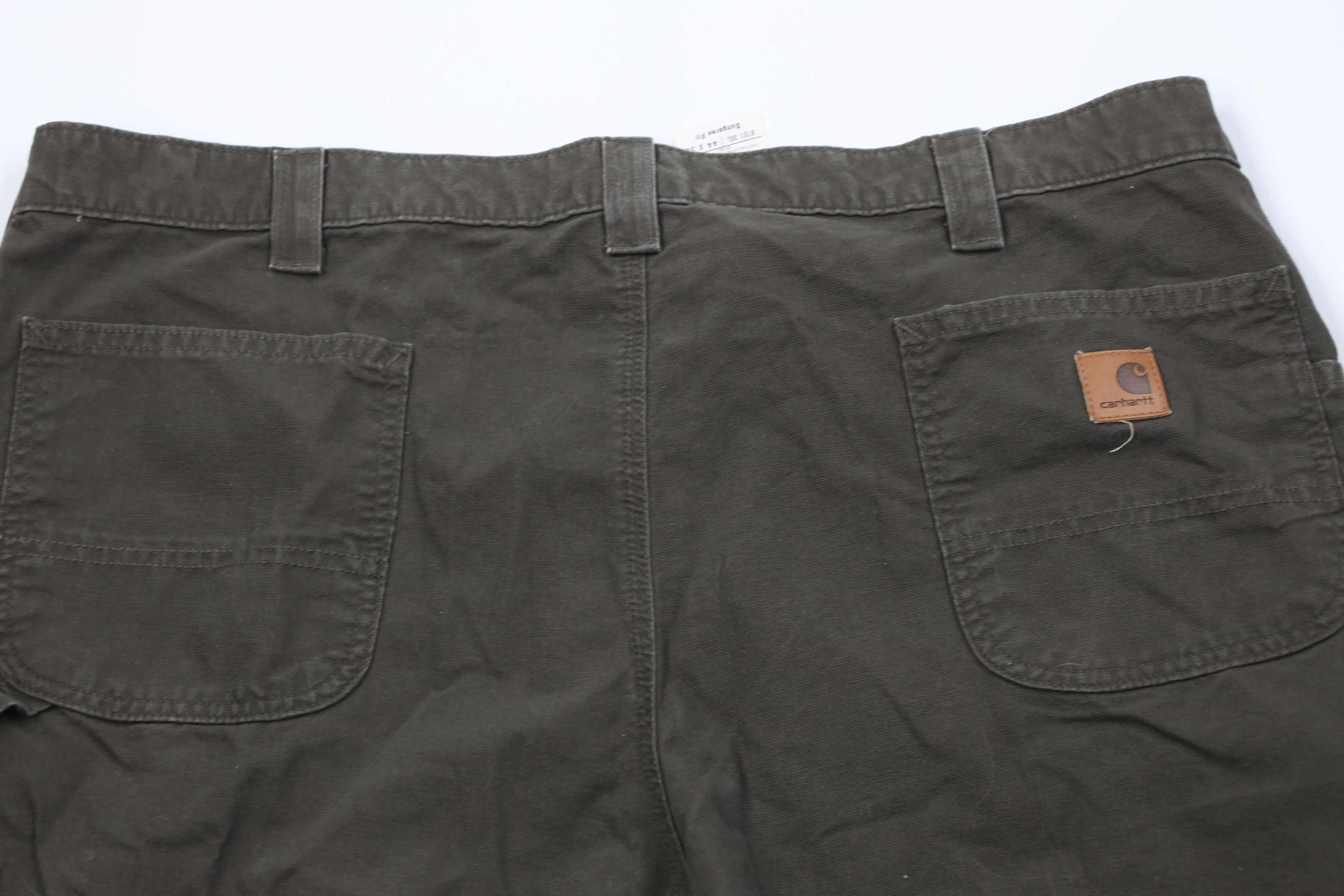 Carhartt Vintage Y2K Carhartt Dungaree Pants Dark Olive Green Size US 44 / EU 60 - 11 Thumbnail