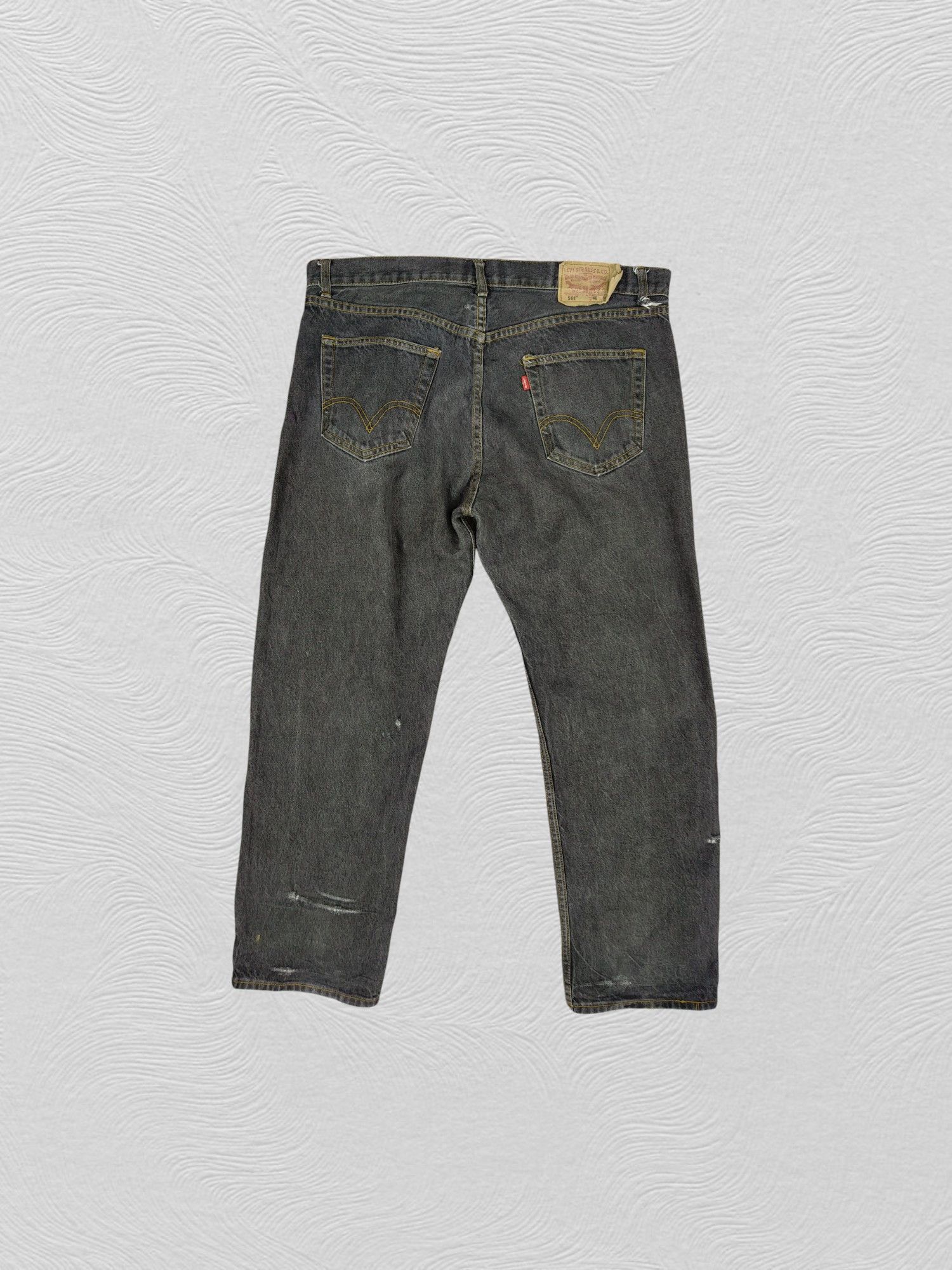 Levi's Vintage Levi's 501 Black USA 39x30.5 Denim -JN291 Size US 39 - 2 Thumbnail