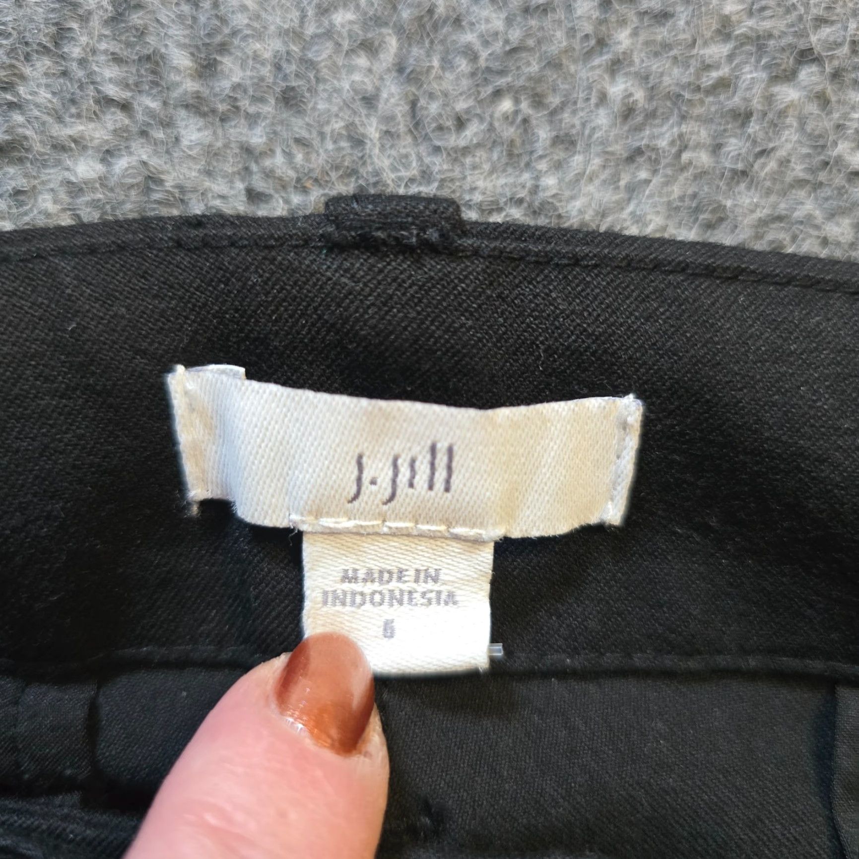J. Jill **J. Jill Black Women's Size 6 Flare Trouser Flat Front Pockets** User: J. Jill Black Women's Size 6 Flare Trouser Flat Front Pockets Size 28" / US 6 / IT 42 - 4 Thumbnail