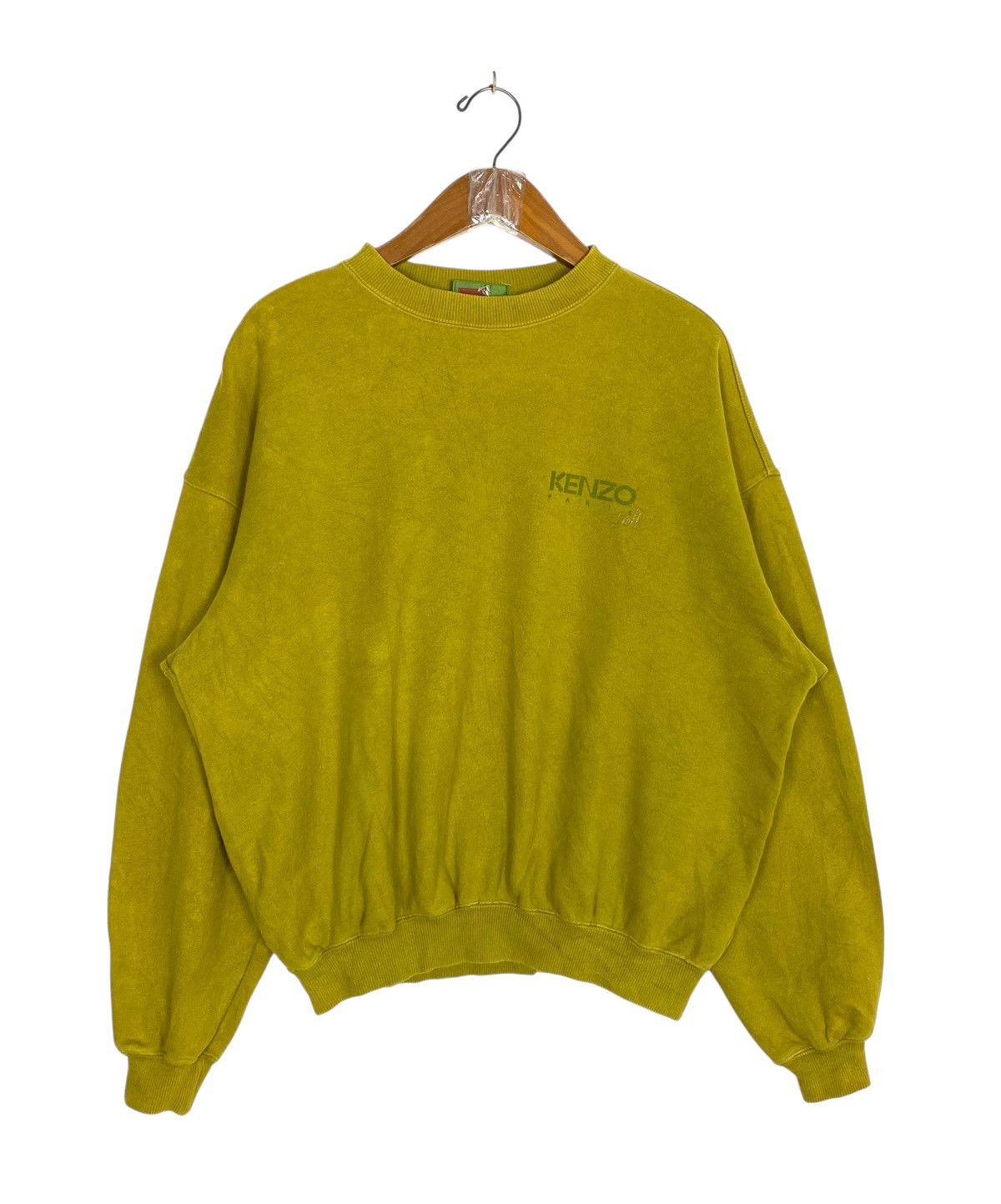 Kenzo Rare‼️ Kenzo Paris Golf Sweatshirt Spellout Size US M / EU 48-50 / 2 - 3 Thumbnail