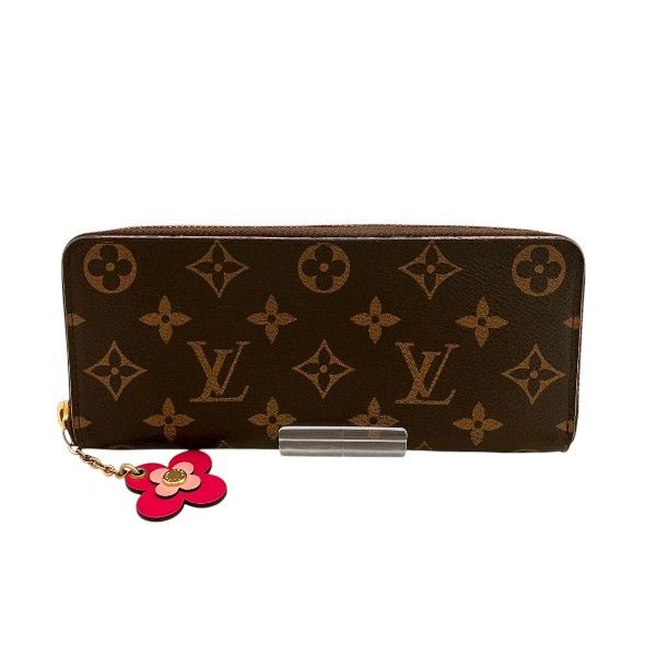 Louis Vuitton Louis Vuitton Portefeuille Clemence Monogram Long Wallet Textile Long Wallet M68314 DUTY FREE for USA