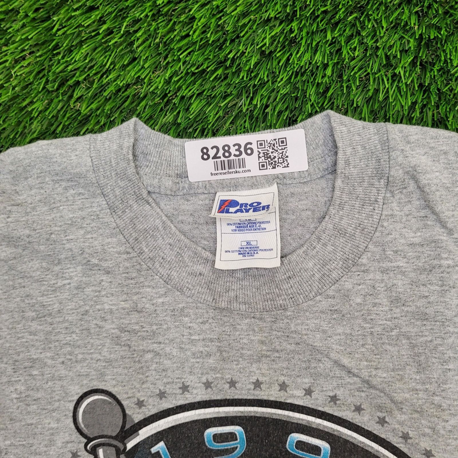 Pro Player VTG 1997 World Series Miami Marlins T-Shirt Tag XL (Fits L) Size US XL / EU 56 / 4 - 2 Thumbnail