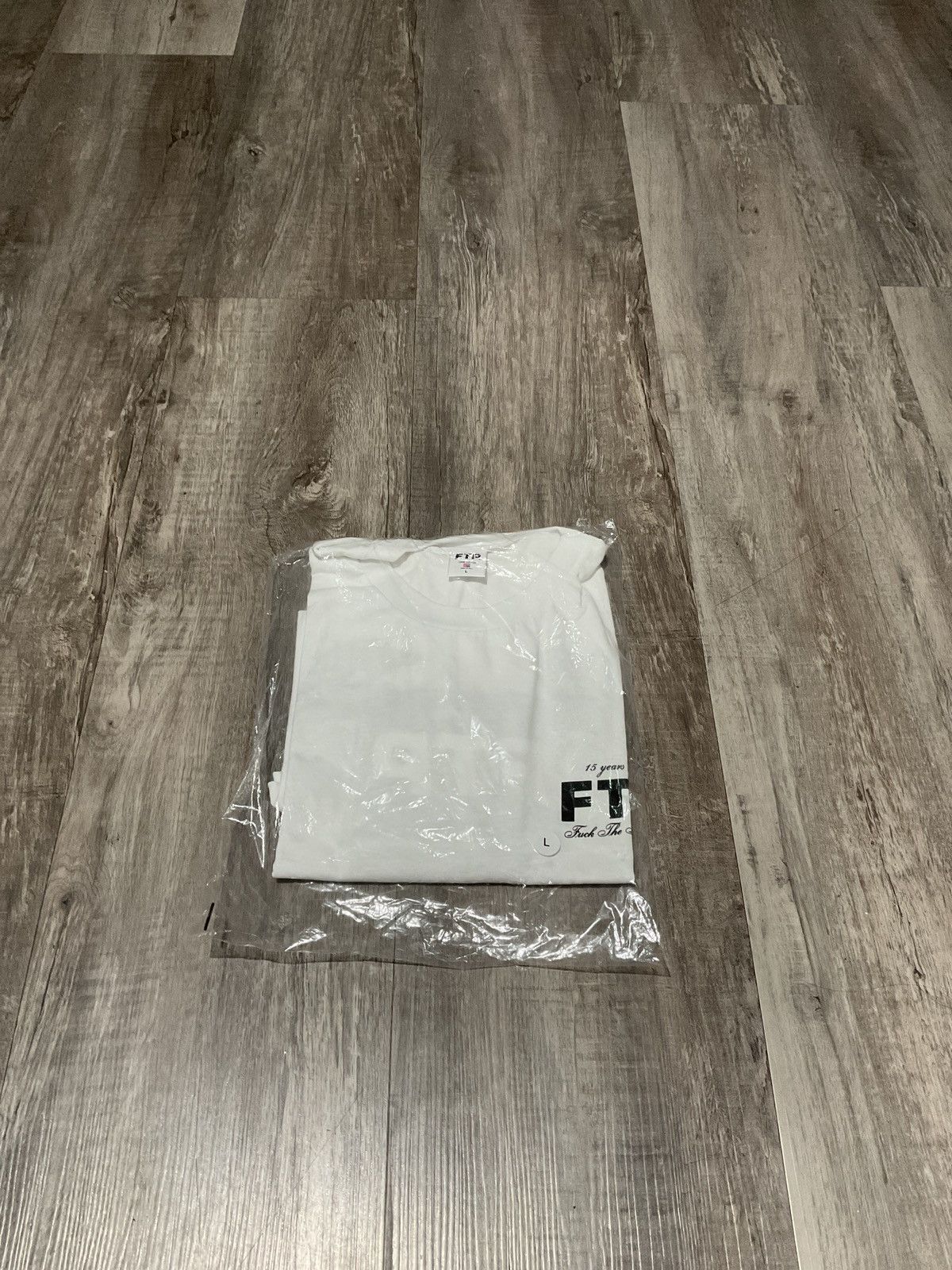Fuck The Population FTP 15th Anniversary White Tee shirt Size US L / EU 52-54 / 3 - 2 Thumbnail