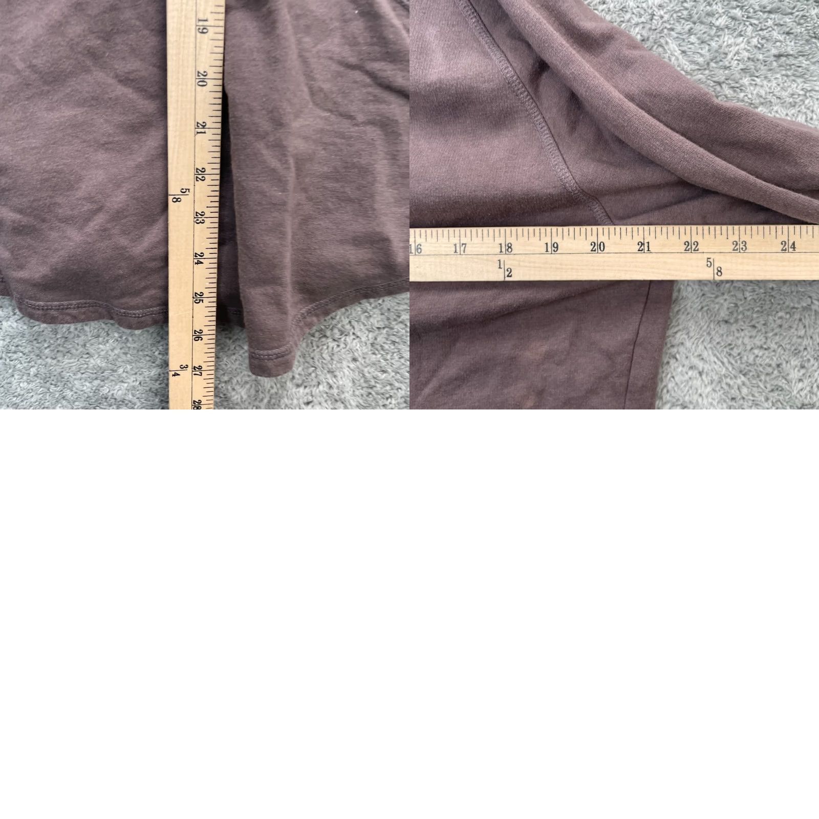 Vintage Synergy Hoodie Womens L Brown Cropped Fleece Cotton Pullover Raglan Hooded Easy Care Pockets Casual 90s City Womens Size L / US 10 / IT 46 - 9 Thumbnail