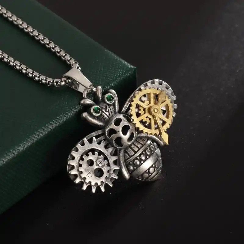 Jewelry × Vintage Vintage Steampunk Necklace Size ONE SIZE - 4 Thumbnail