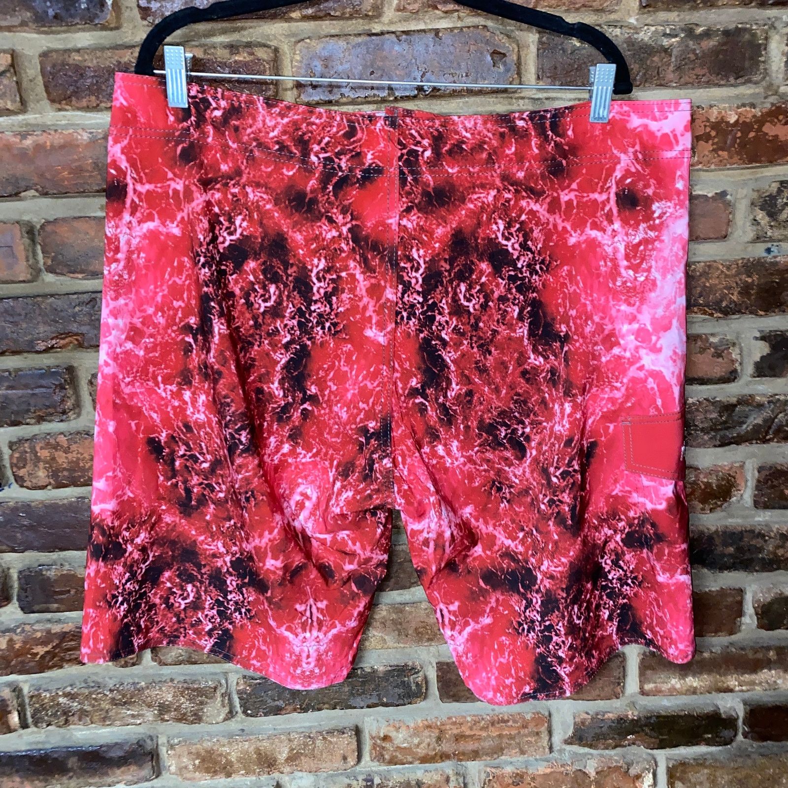 Other NWT Nonwe Red Tie Dye Quick Dry Lined Board Shorts 38 Size US 38 / EU 54 - 5 Thumbnail