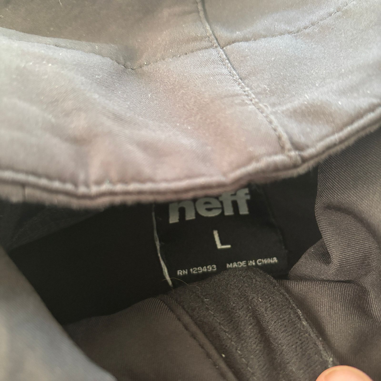 NEFF 2010s era Neff Black Snowboarding Jacket Sz L Good Condition Size US L / EU 52-54 / 3 - 6 Thumbnail