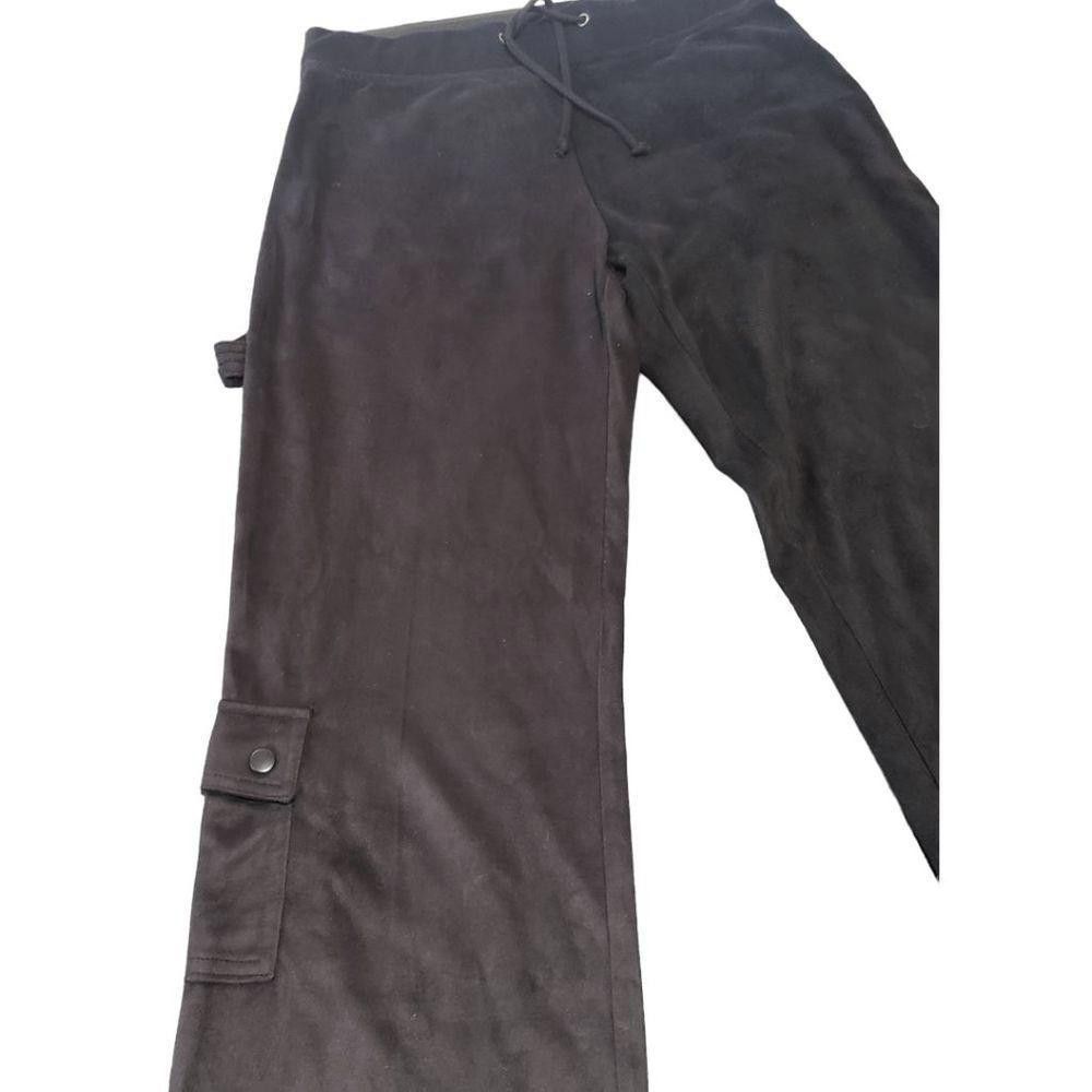 Designer CT1386 Escio Ladies Polyester Black Cargo Pant Small Size 28" / US 6 / IT 42 - 3 Thumbnail
