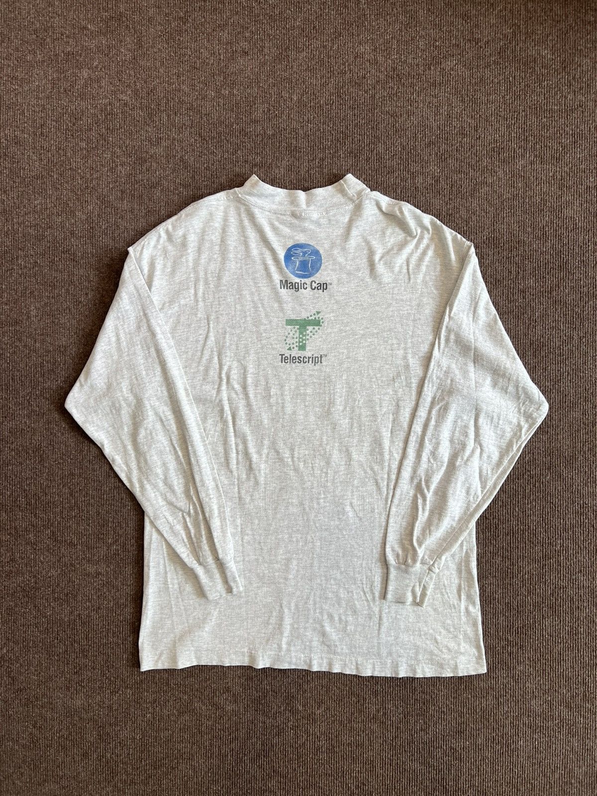 Vintage Vintage General Magic Long Sleeve Apple Spinoff Rare Tech Size US XL / EU 56 / 4 - 2 Thumbnail