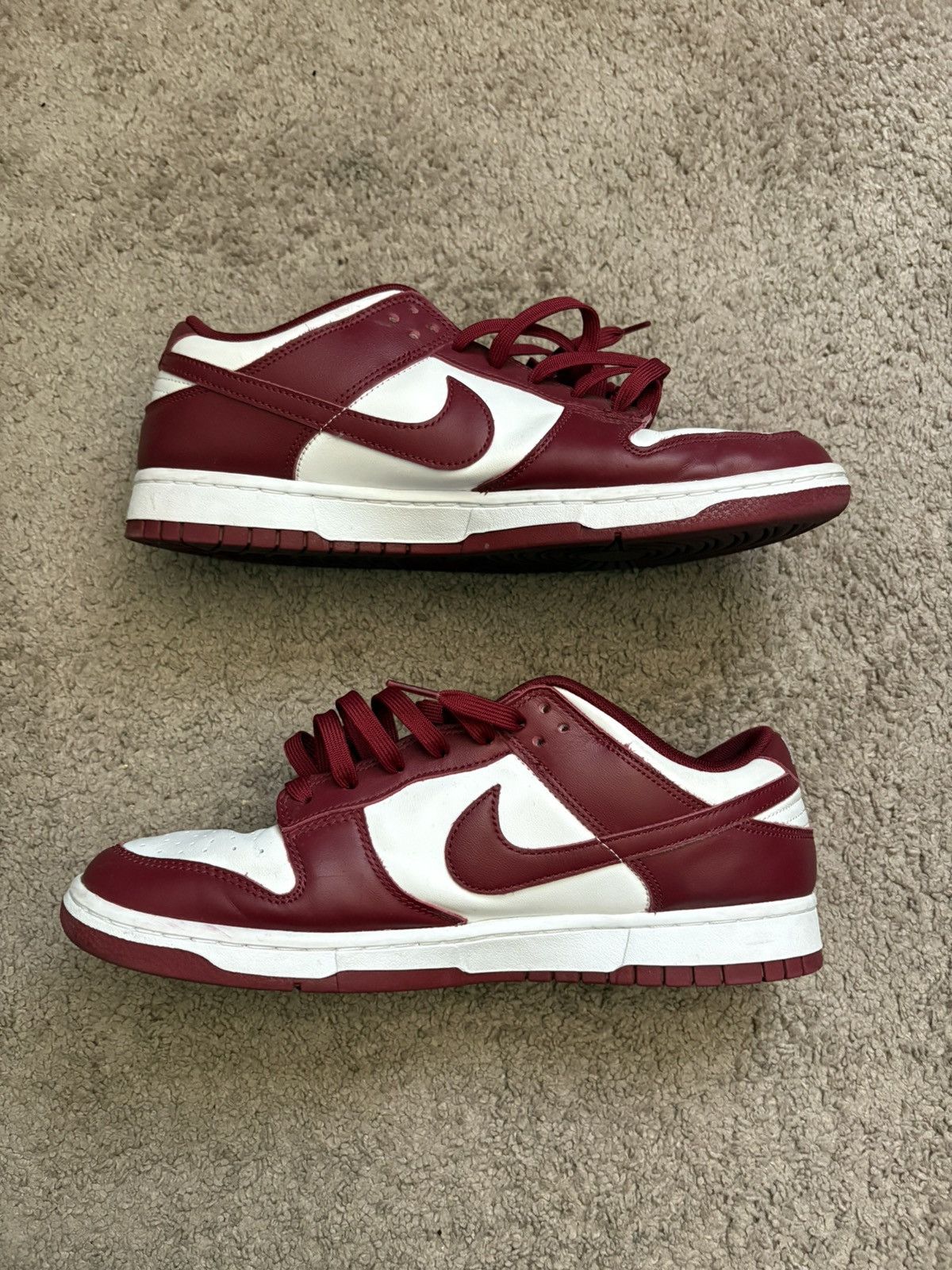Nike Nike Team Red Dunks Size US 11 / EU 44 - 1 Thumbnail