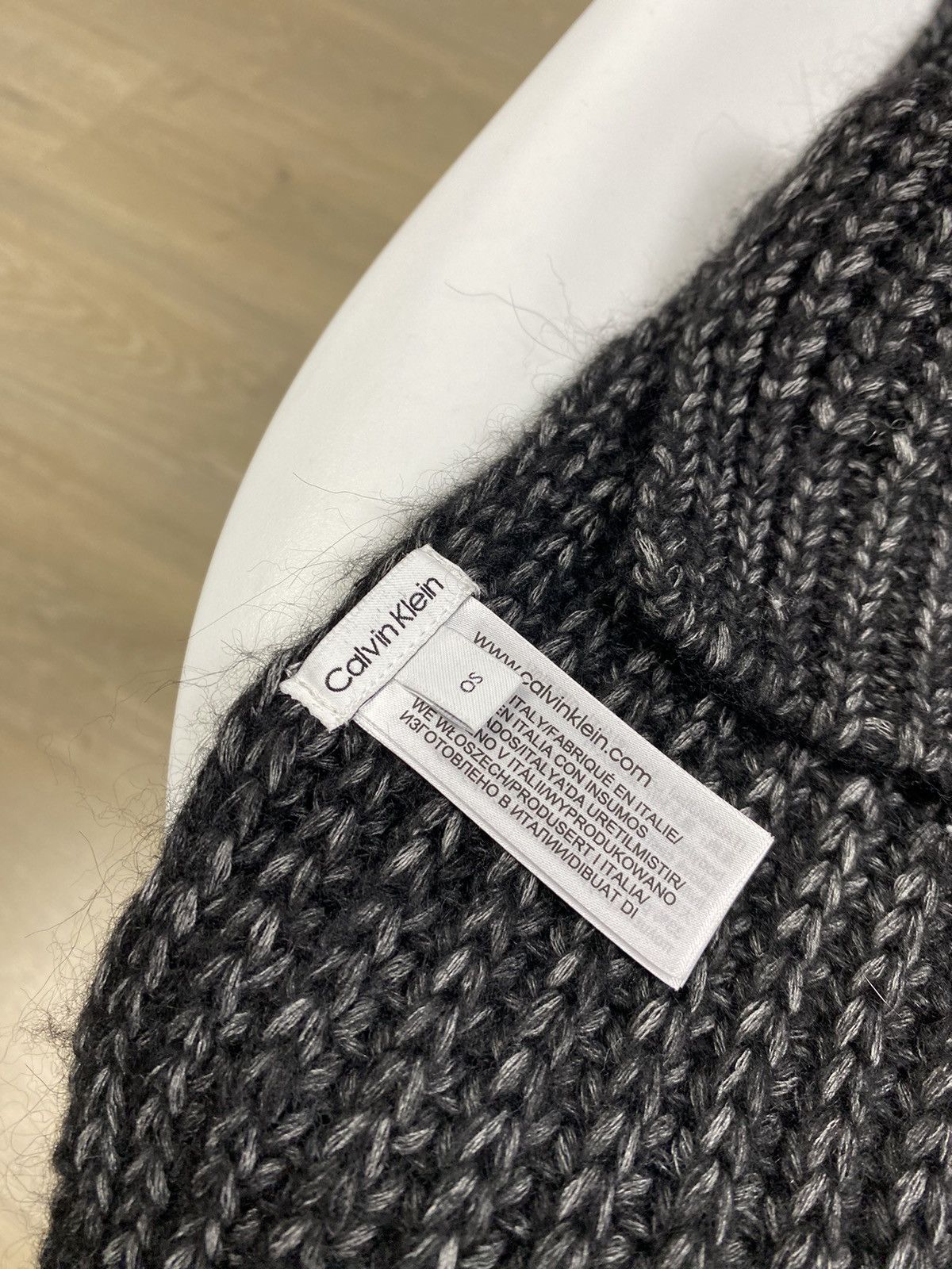 Calvin Klein Calvin Klein Knit Scarf Cotton-Wool-Polyester Size ONE SIZE - 4 Thumbnail