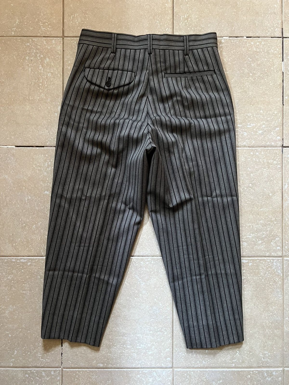 Comme des Garcons Homme Plus AW12 Comme des Garcons Homme Plus Striped Pants Size US 29 - 2 Thumbnail