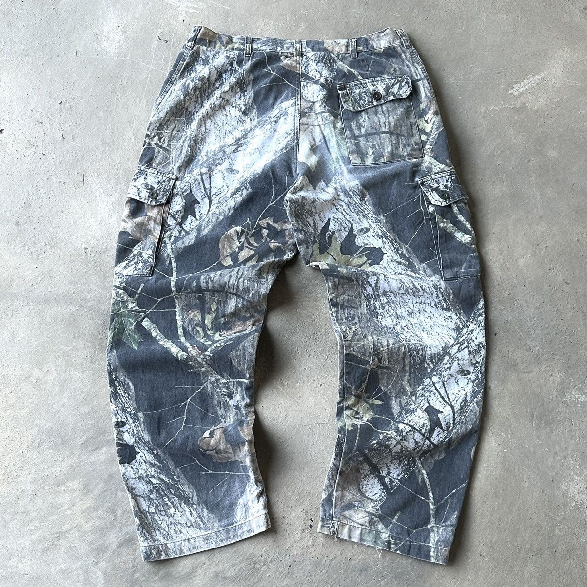 Carhartt (36x30) Crazy Vintage Y2K Realtree Camo Carhartt Style Baggy Size US 36 / EU 52 - 5 Thumbnail