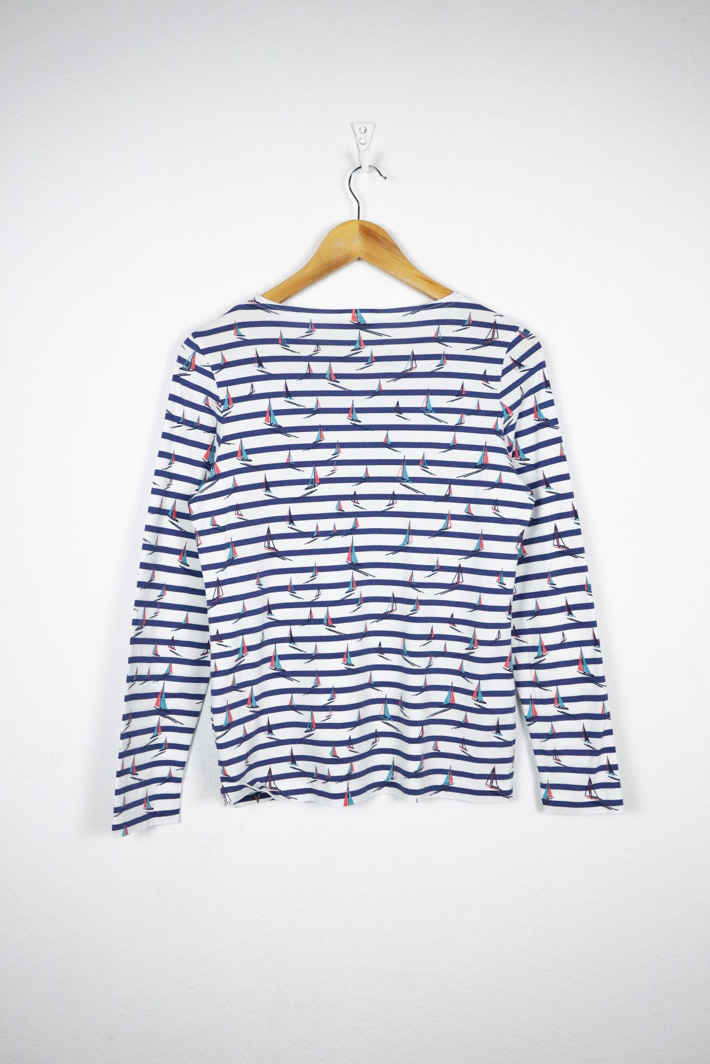 Saint James Saint James Breton Striped Marine Long Sleeve T-shirt Tee Size XS / US 0-2 / IT 36-38 - 8 Thumbnail