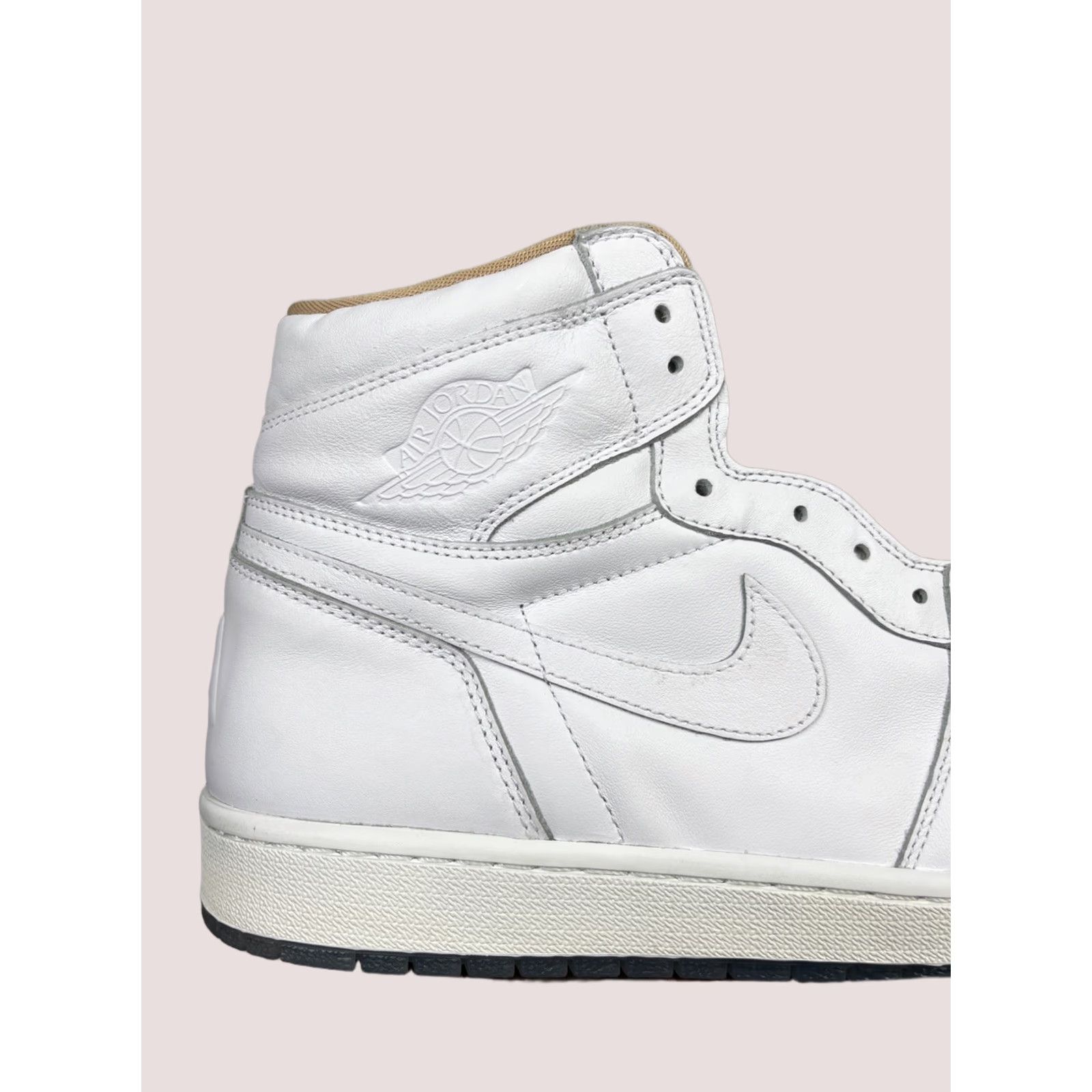 Jordan Brand Air Jordan 1 Retro High OG Mens 14 White Los Angeles 2015 Sneakers 819012-130 Size US 14 / EU 47 - 1 Thumbnail