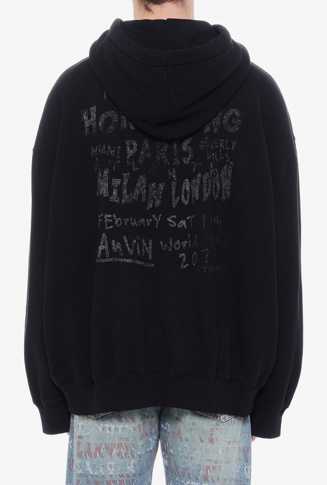 Future × Lanvin Last Size Lanvin x Future Logo Print Baggy Cotton Hoodie Size US XL / EU 56 / 4 - 2 Thumbnail