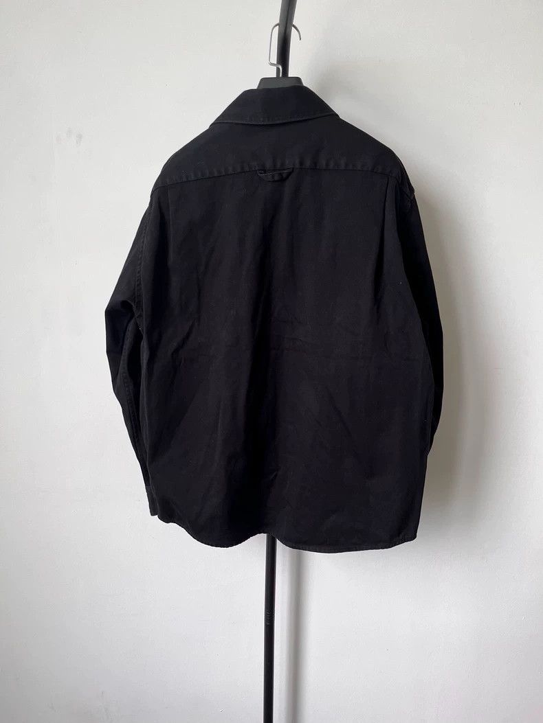 Acne Studios Acne Studios Black solid-color lapel zipper long-sleeved j Size US S / EU 44-46 / 1 - 2 Thumbnail