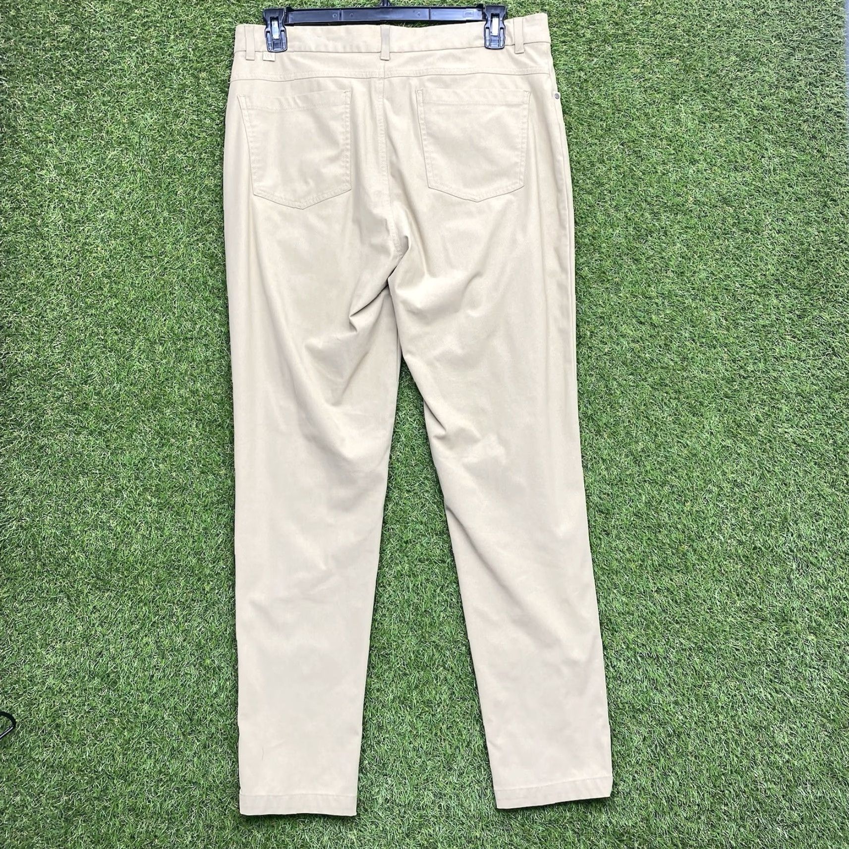 Vintage VRST Pants Mens 36x32 Beige Performance Tech Chino Stretch Slacks Straight Size US 36 / EU 52 - 2 Thumbnail