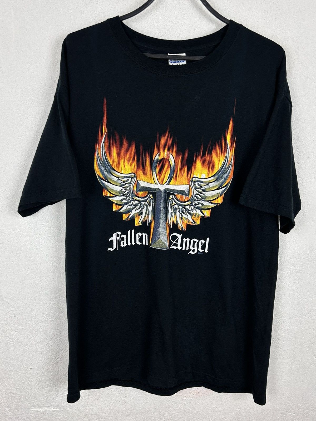 Vintage 00s Vintage Christopher Daniels TNA Wrestling Promo T-Shirt Size US L / EU 52-54 / 3 - 1 Thumbnail
