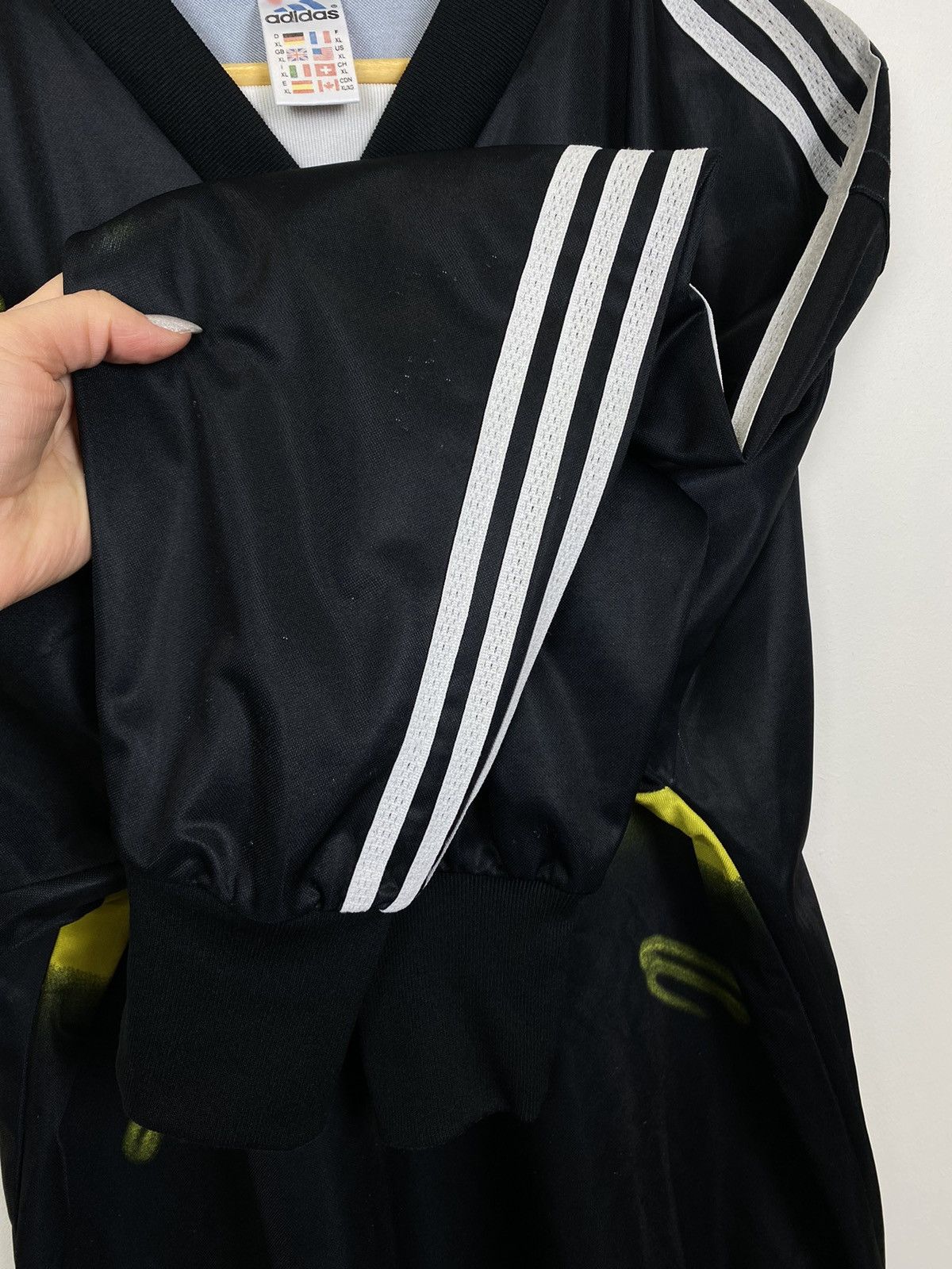Vintage Vintage 90’s Adidas Goalkeeper Soccer Jersey Football Shirt Size US XL / EU 56 / 4 - 7 Thumbnail