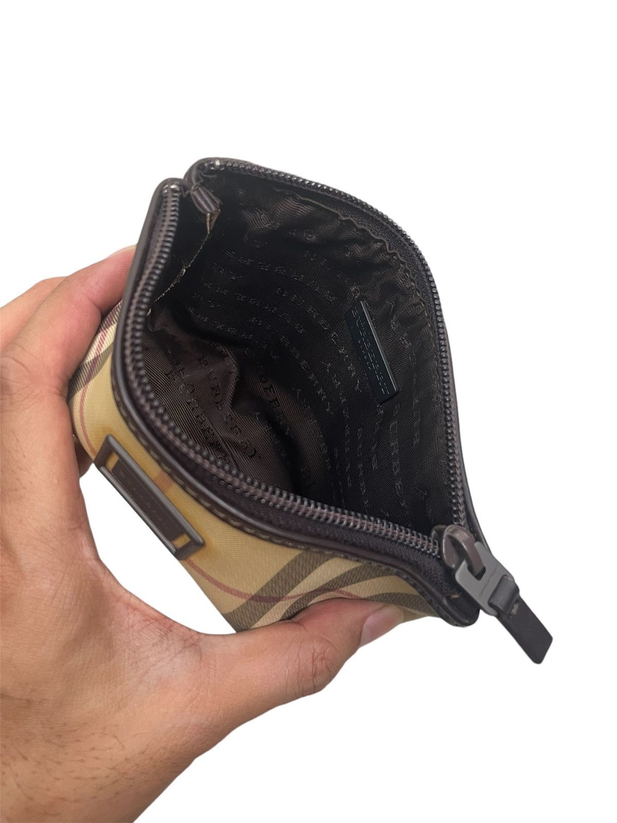 Burberry Burberry Nova Check Pouch | Old Money Aesthetic Size ONE SIZE - 5 Thumbnail