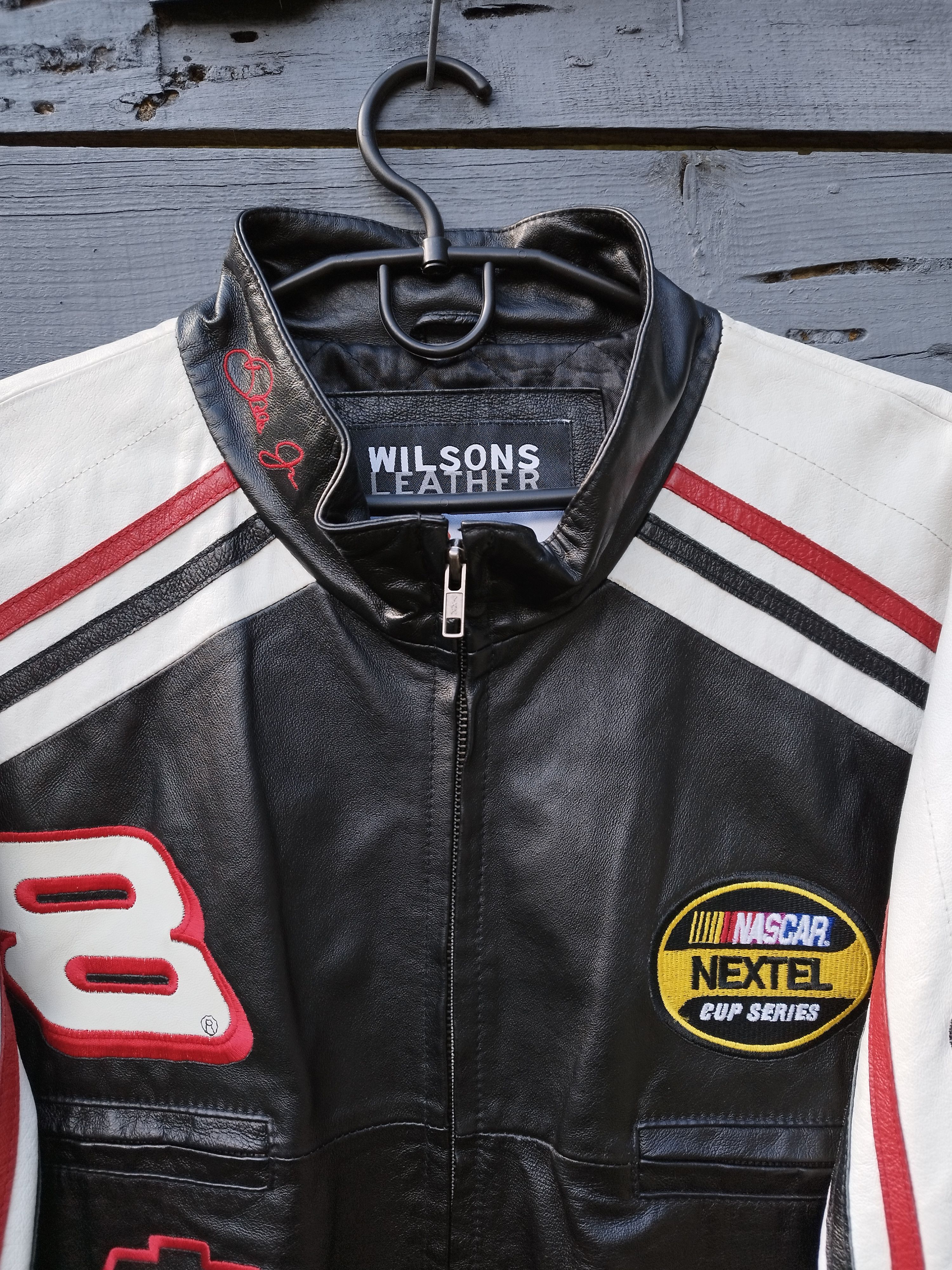Wilsons Leather Vintage Wilsons Leather x Chase Authentic NASCAR Jacket Size US M / EU 48-50 / 2 - 3 Thumbnail